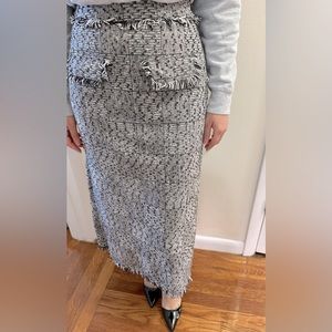 Straight Tweed Skirt NWT